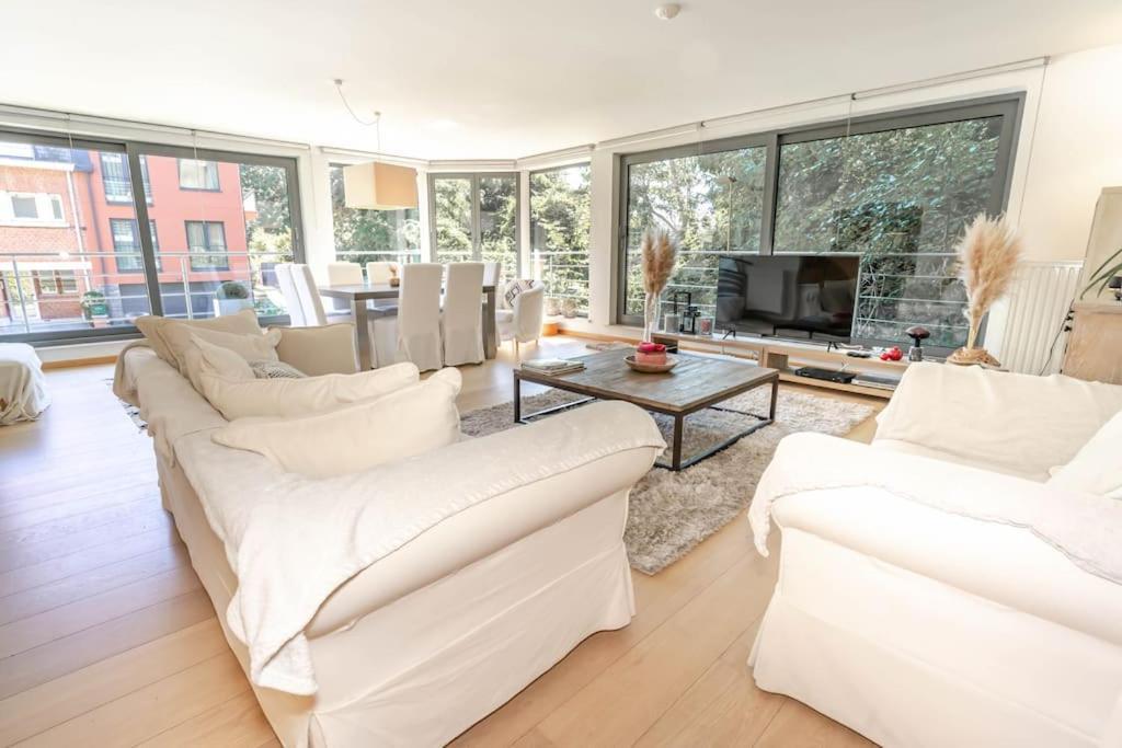 Appartement Tres Lumineux De 120M2 브뤼셀 외부 사진